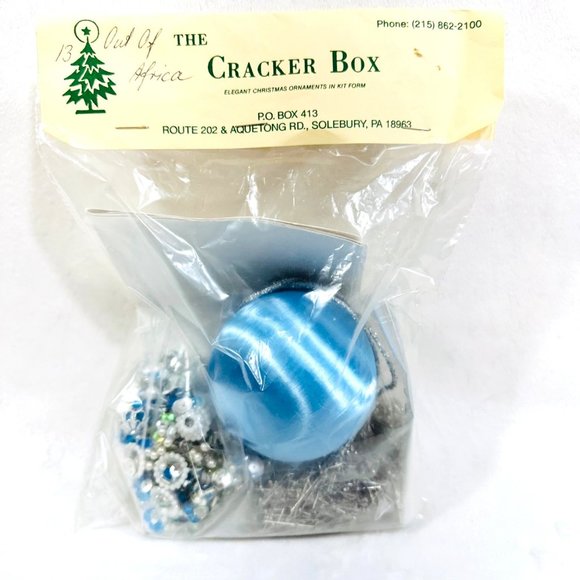 Cracker Box Ornament Kit Office Vintage Cracker Box Out Of Africa